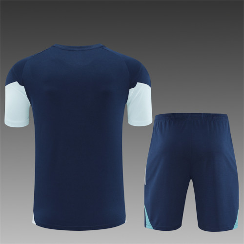 25/26 Arsenal Short sleeve training Adult suit royal blue