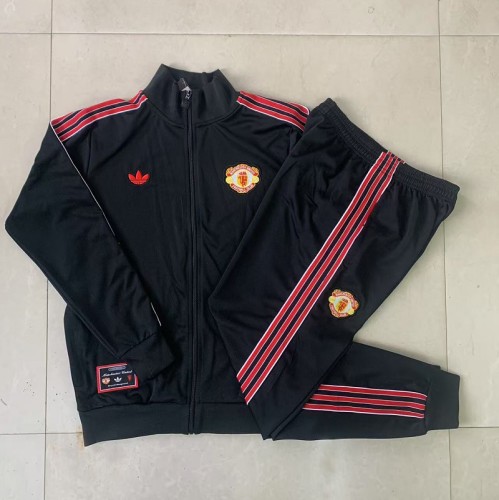 25/26 Manchester United Retro kids jacket black