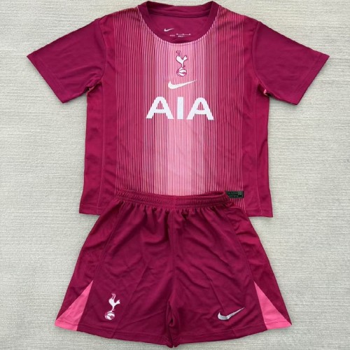 25/26 Tottenham Hotspur Goalkeeper kids kit purple