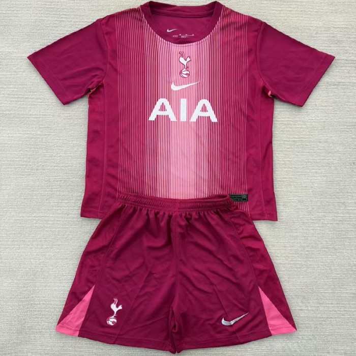25/26 Tottenham Hotspur Goalkeeper kids kit purple