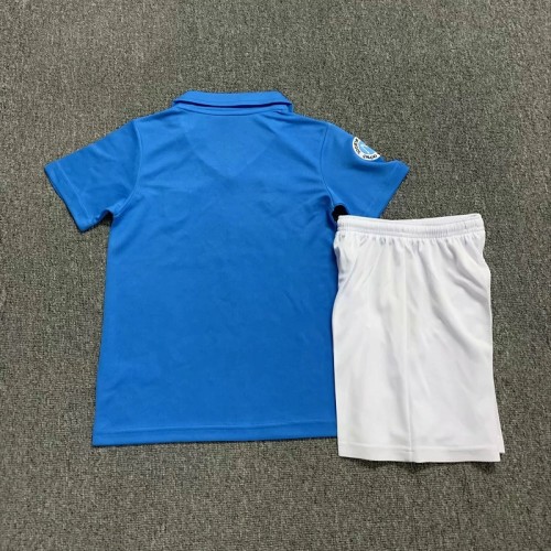Retro 87/88 Napoli home kids kit