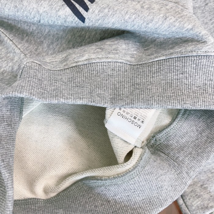 Moschino gray high quality hoodie for kids