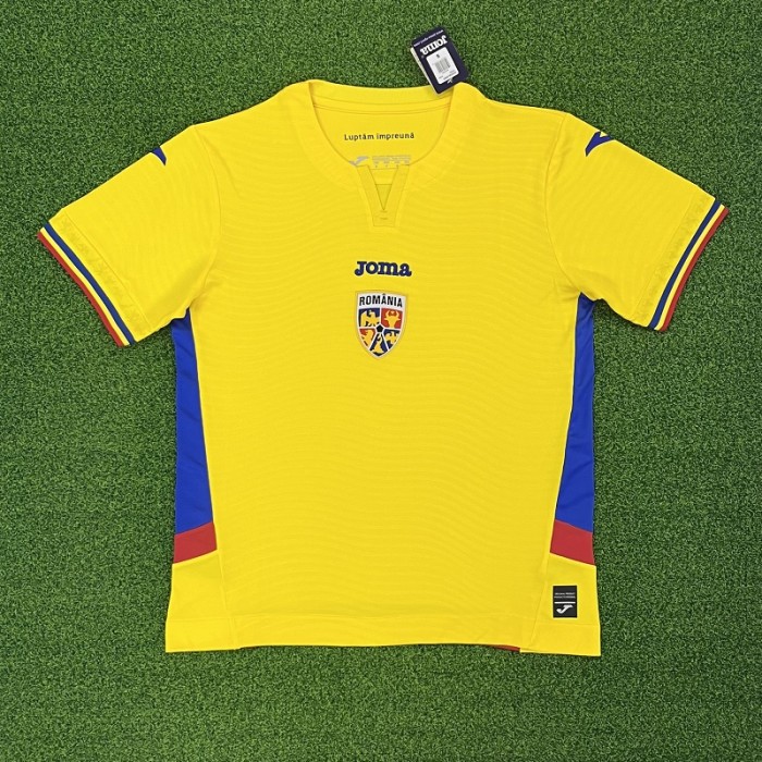 25/26 Romania home football Jersey