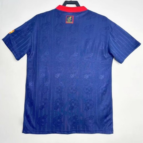 Retro Spain 1996 away football shirt