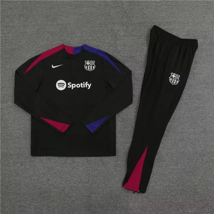 24/25 Barcelona kids black training suit