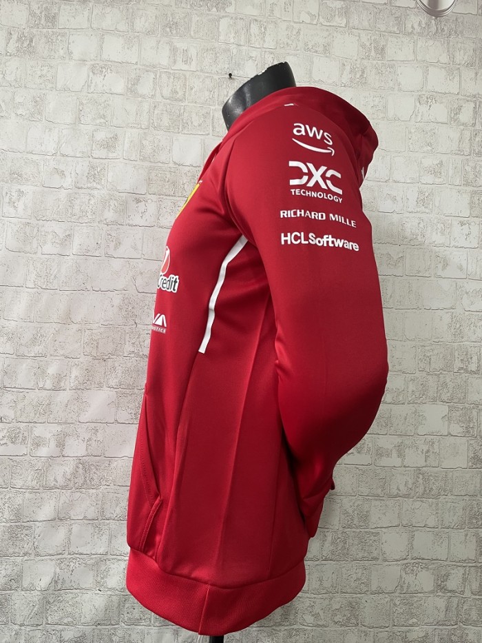 2025 Scuderia Ferrari F1 hoodie red