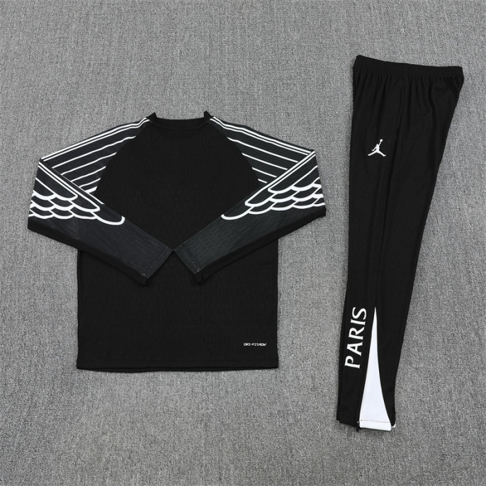 25/26 PSG Jordan kids training suit black