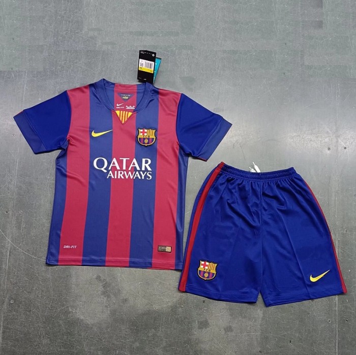 Retro 14/15 Barcelona kids kit