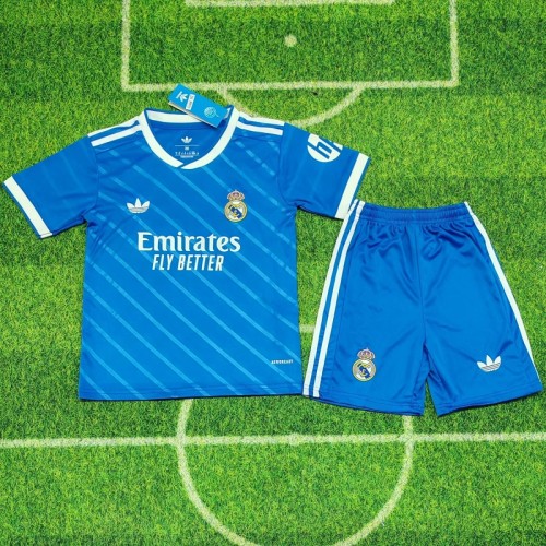25/26 Real Madrid third kids kit