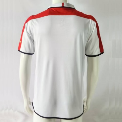 Retro 2004 England home football Jersey