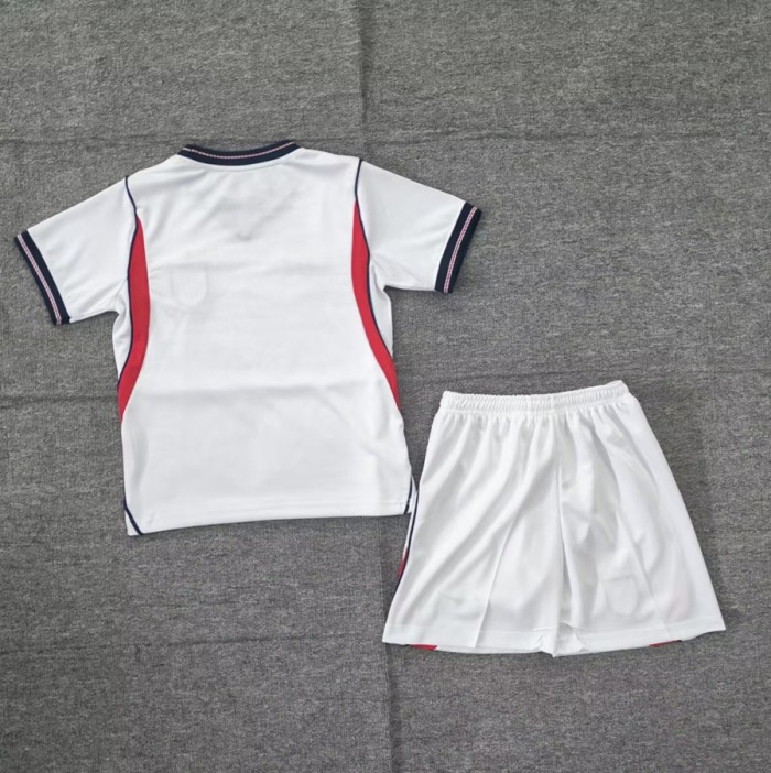 2026 England FIFA World Cup home kids kit