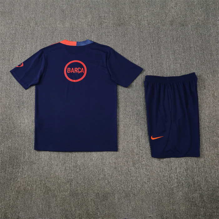 25/26 Barcelona kids Short sleeve training suit