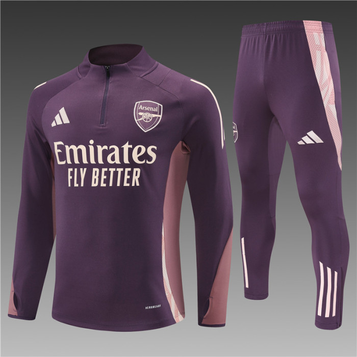 24/25 Arsenal purple training Adult suit 2