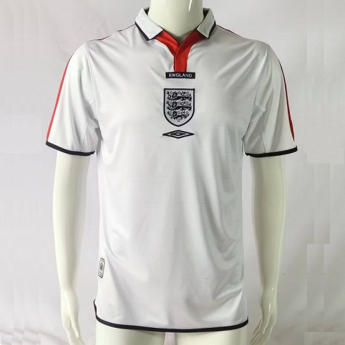 Retro 2004 England home football Jersey