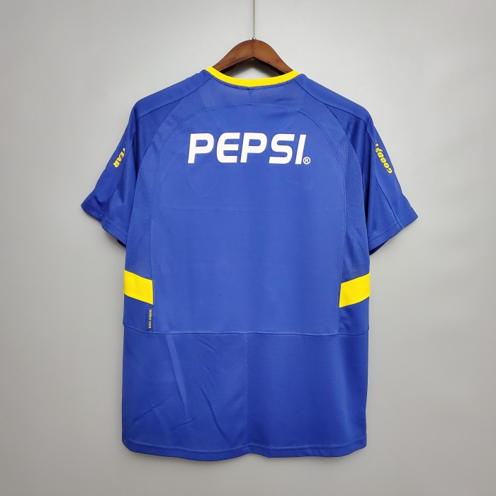 Retro Boca Juniors 03/04 home