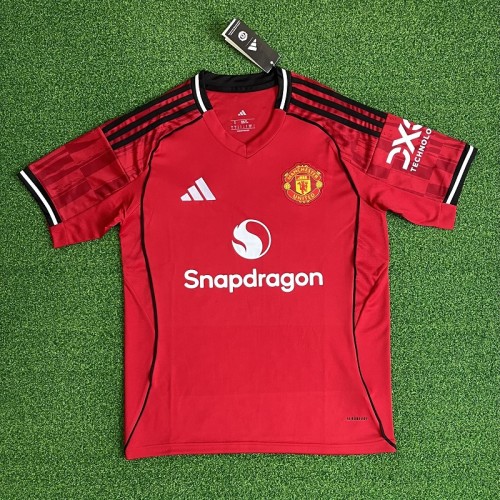 25/26 Manchester United home football jersey