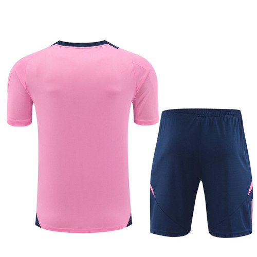 24/25 Arsenal kids Short sleeve Pink training suit