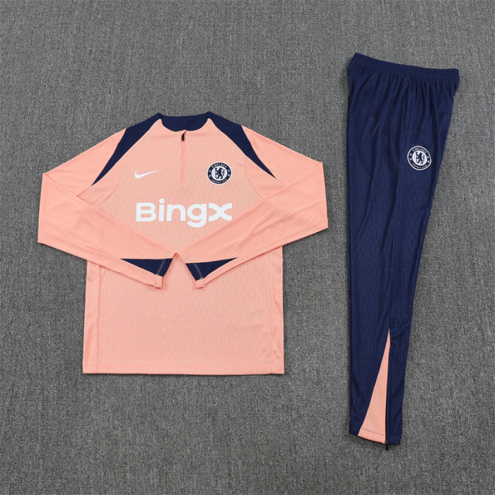 25/26 Chelsea kids training suit pink