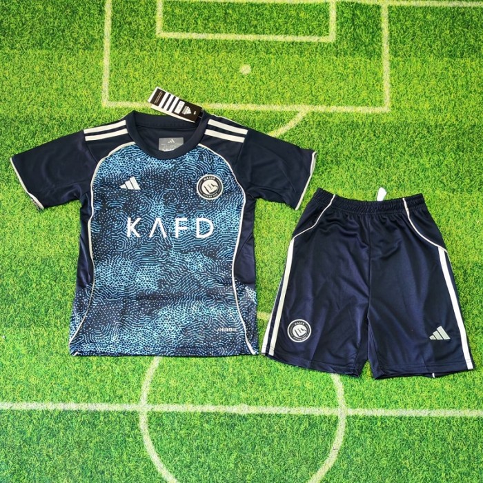 25/26 Al Nassr Away kids kit