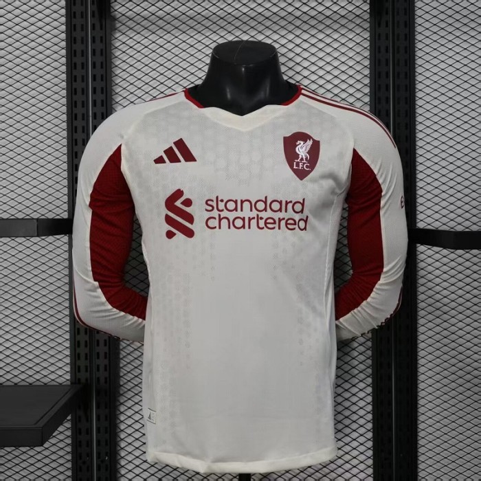25/26 liverpool Away Player Version Long sleeve