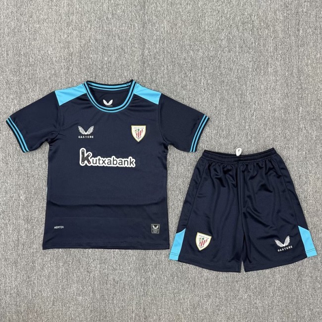 25/26 Athletic Bilbao Away kids kit