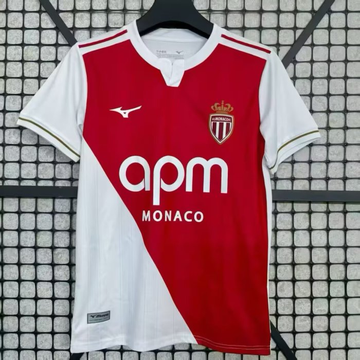 25/26 AS Monaco home football jersey