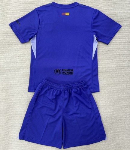 25/26 Barcelona kids kit goalkeeper Purple