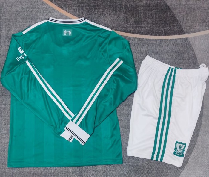 25/26 liverpool Third kids kit long sleeves