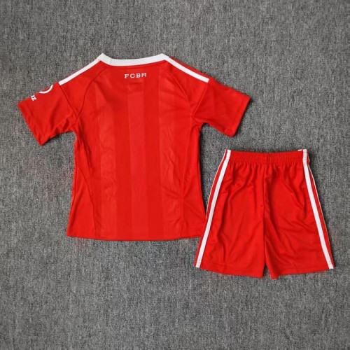 25/26 bayern munich goalkeeper kids kit red