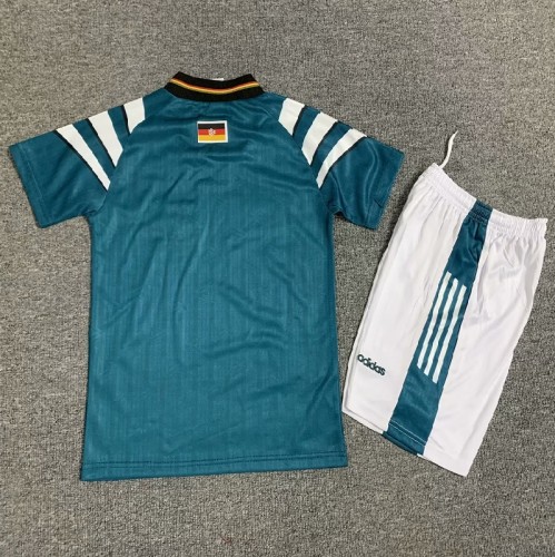 Retro 1996 Germany Away kids kit with socks