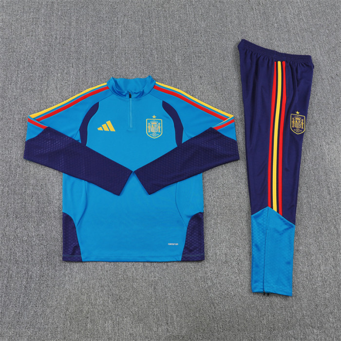 25/26 Spain Adult training suit Royal Blue