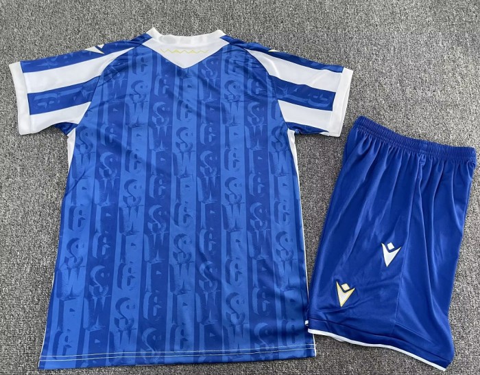 25/26 Sheffield Wednesday home kids kit