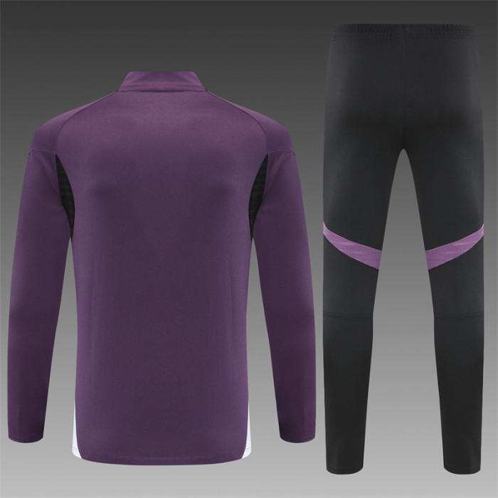 26/27 Manchester United kids training suit purple