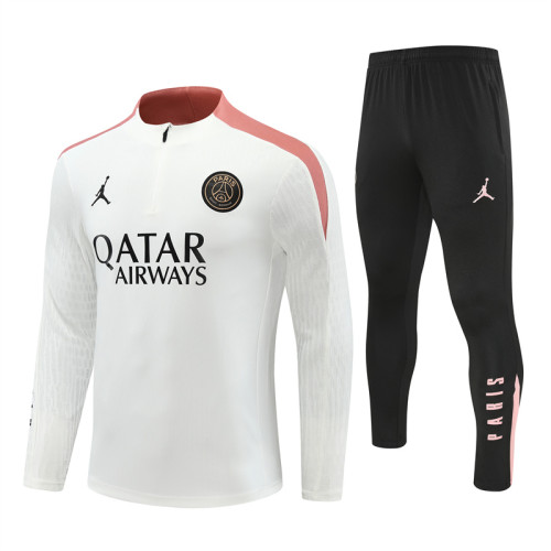 24/25 PSG white Jordan kids training suit
