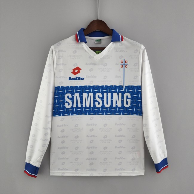 Retro 1996 Long Sleeve Deportivo Universidad Católica Third away