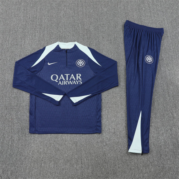 25/26 inter milan adult training suit royal blue