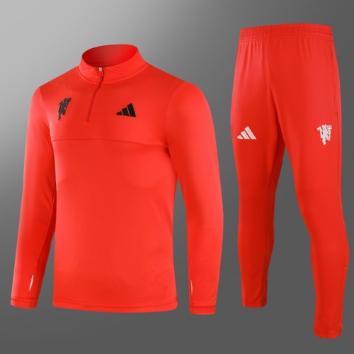 24/25 Manchester United training Adult suit Red Monster