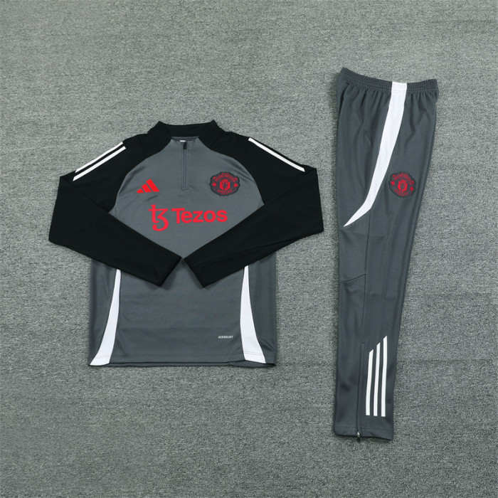24/25 Manchester United training suit dark grey