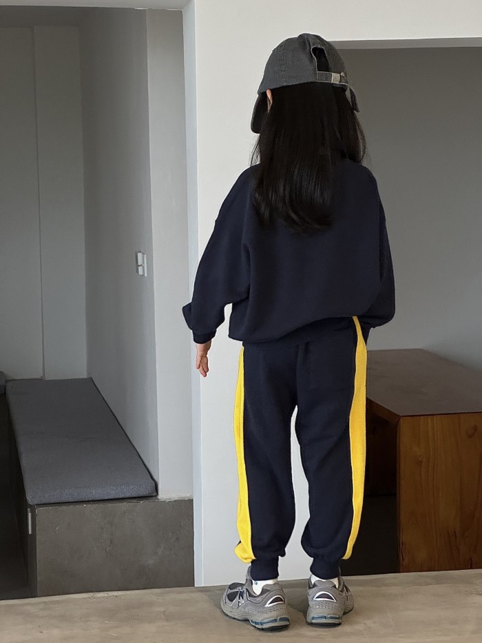 NAUTICA Kids black hoodie suit with pants