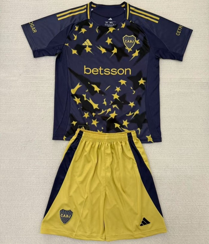 25/26 Boca Juniors fourth kids kit