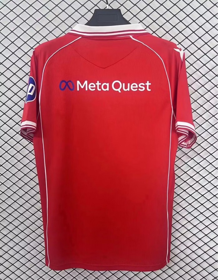 25/26 Wrexham home football Jersey