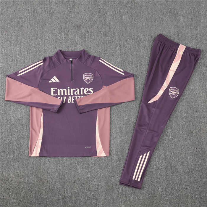 24/25 Arsenal purple training Adult suit 2