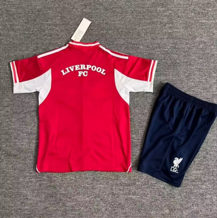 25/26 liverpool kids kit baseball