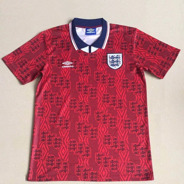 Retro 1994 England Away football jersey