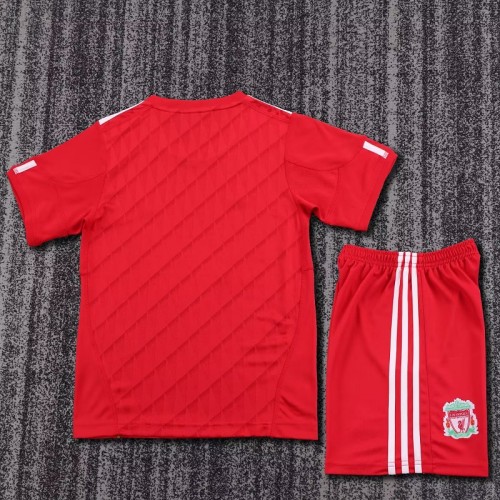 Retro 2010 liverpool home kids kit