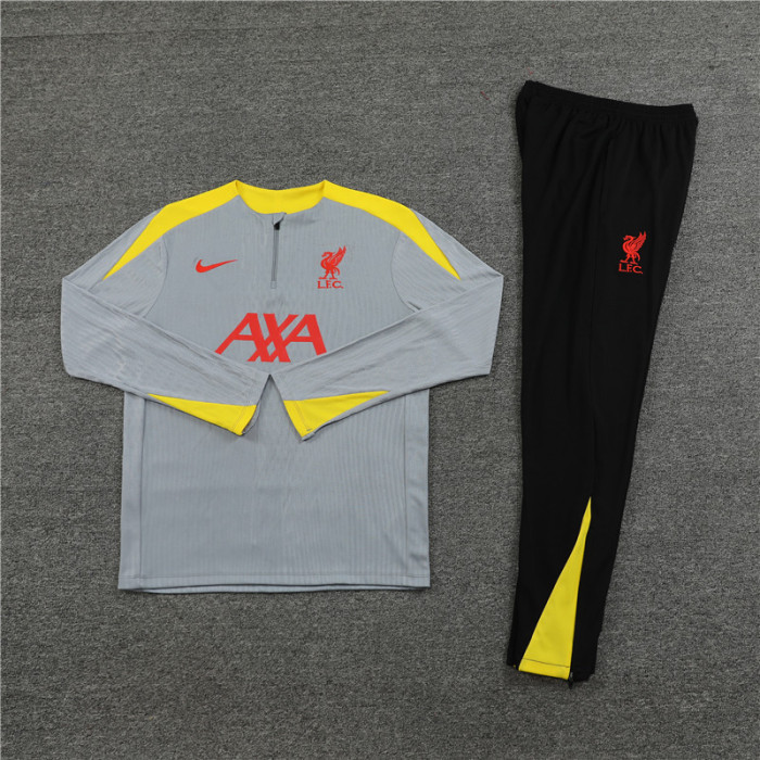 24/25 Liverpool Light gray training suit