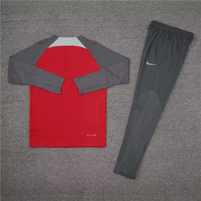 24/25 Liverpool kids gray red training suit