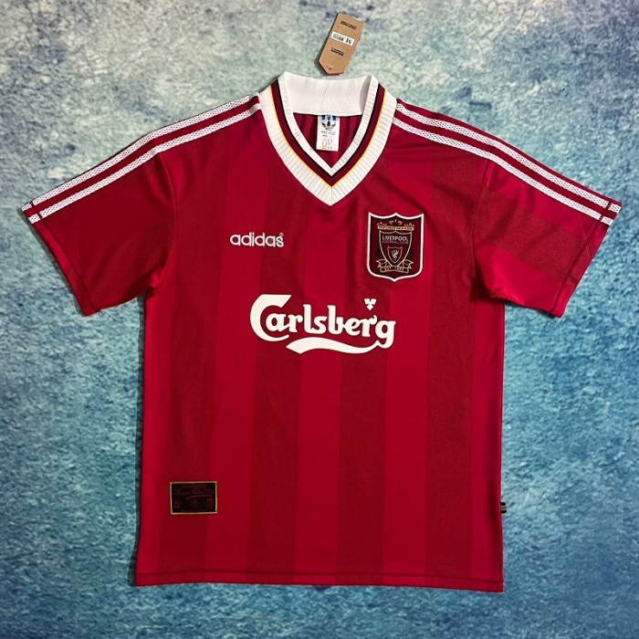 Retro 95/96 Liverpool home football Jersey