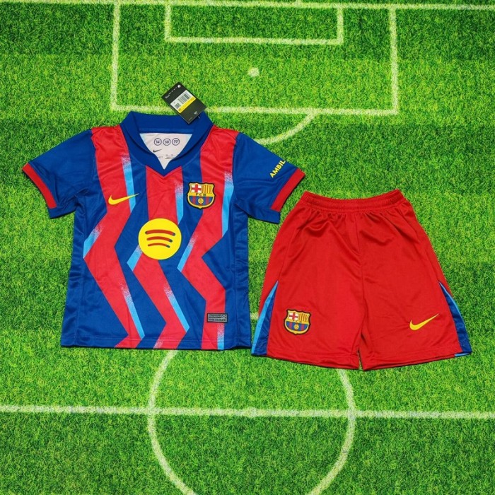25/26 Barcelona fourth Away kids kit