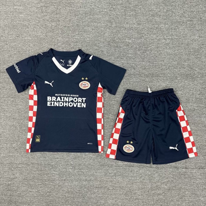 25/26 PSV Eindhoven Away kids kit